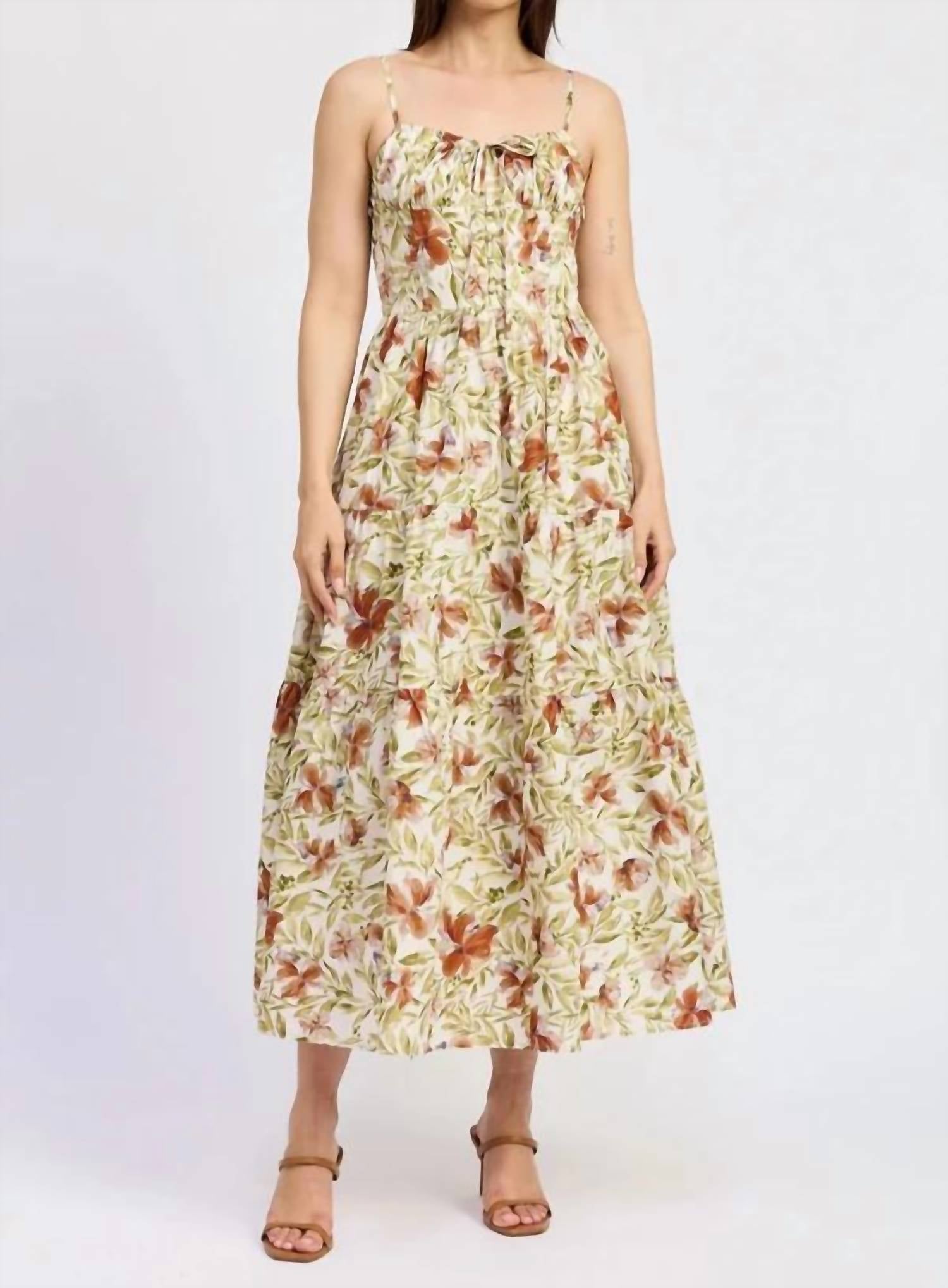 En Saison - Terracotta Maxi Dress