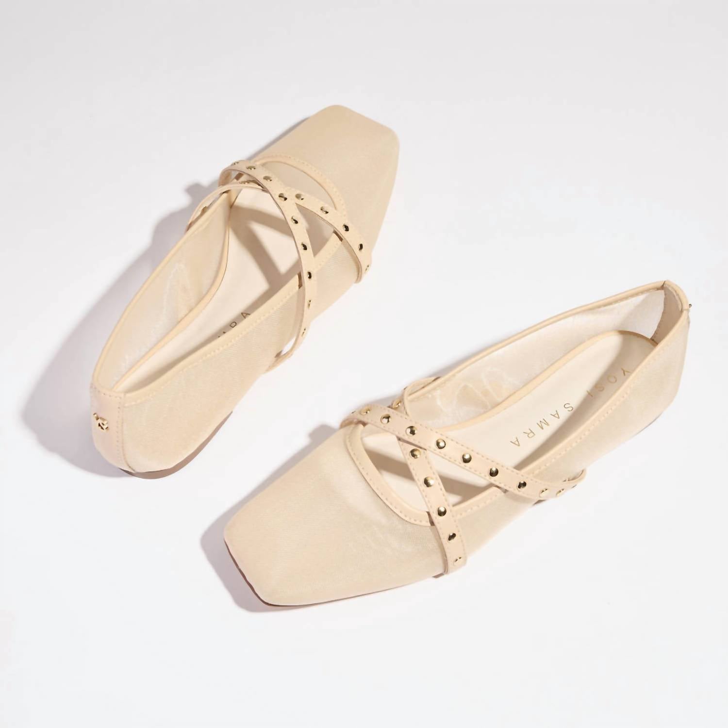 Yosi Samra - Women's Chloe Mesh Ballet Flat