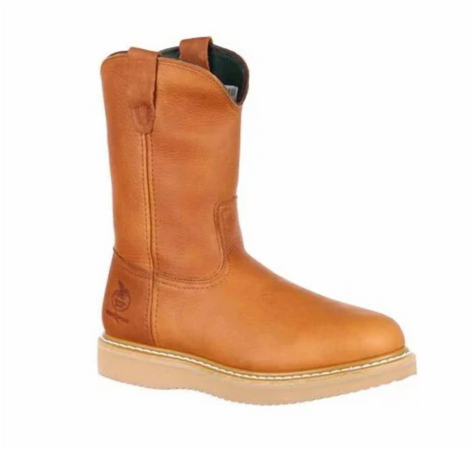 Georgia Boot - Men's Wedge Steel Toe Pull On Work Boot