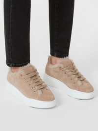 MaxMara Women's T Max I1 Sneakers in beige - women's sneaker - view 5