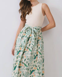 Tcec - Karsen Contrast Maxi Dress