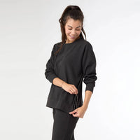 Coco + Carmen - Weekend Brushed Side Zip Raglan Sleeve