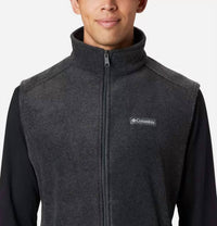 Columbia Steens Mountain™ Vest in charcoal heather - men's jacket - alternate view