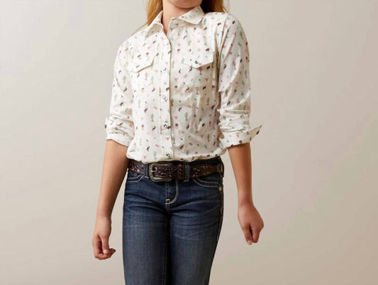 Ariat - Santa Fe Crystal Snap Western Shirt