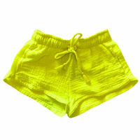 Flowers By Zoe - Kid's Tassel Gauze Short