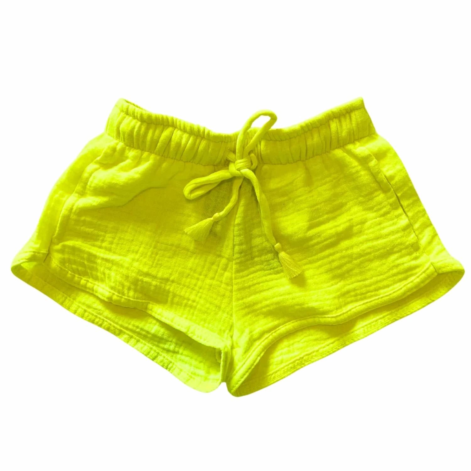 Flowers By Zoe - Kid's Tassel Gauze Short