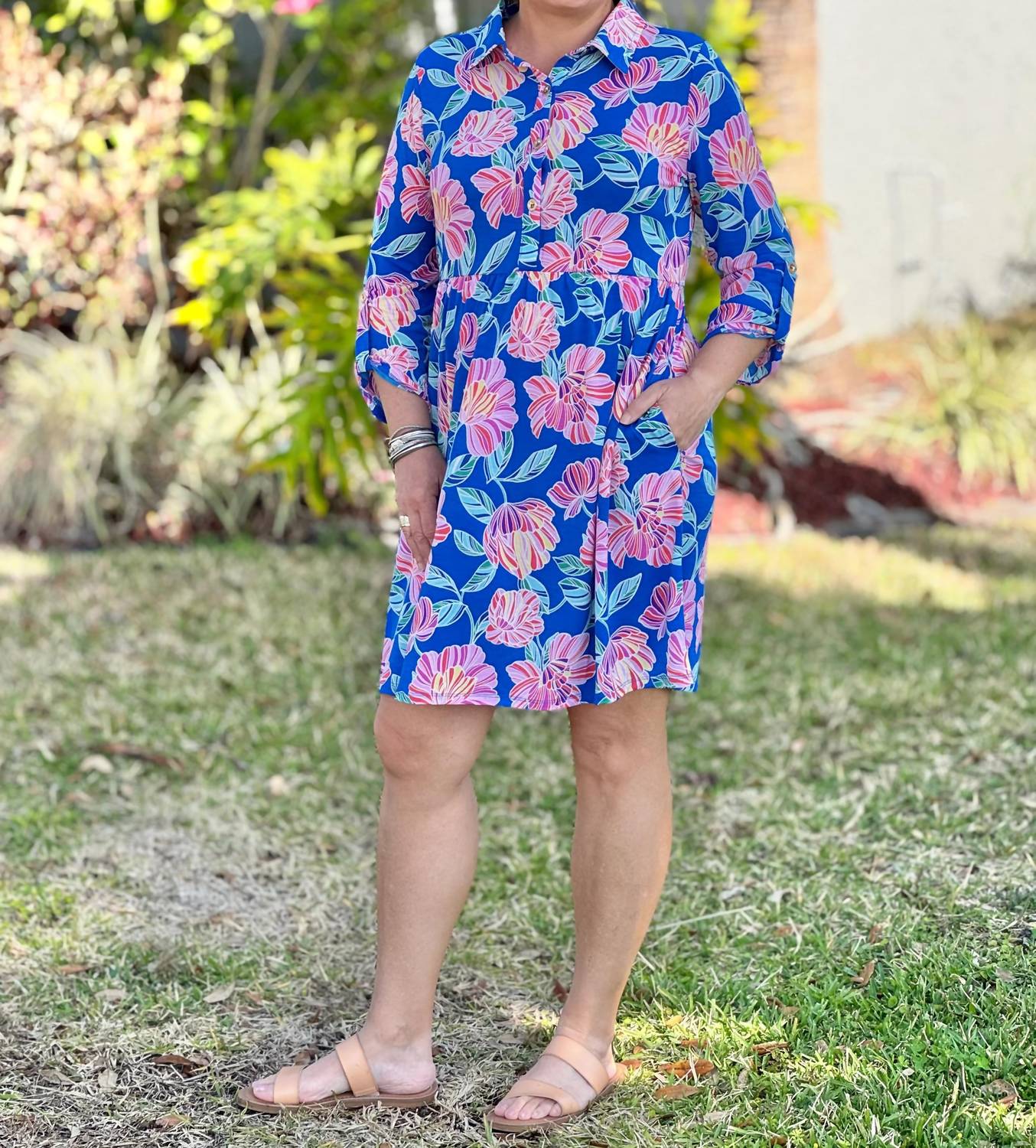 Dear Scarlett - Collared Mini Dress