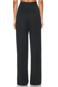 Oscar De La Renta - High Rise Wide Leg Pant