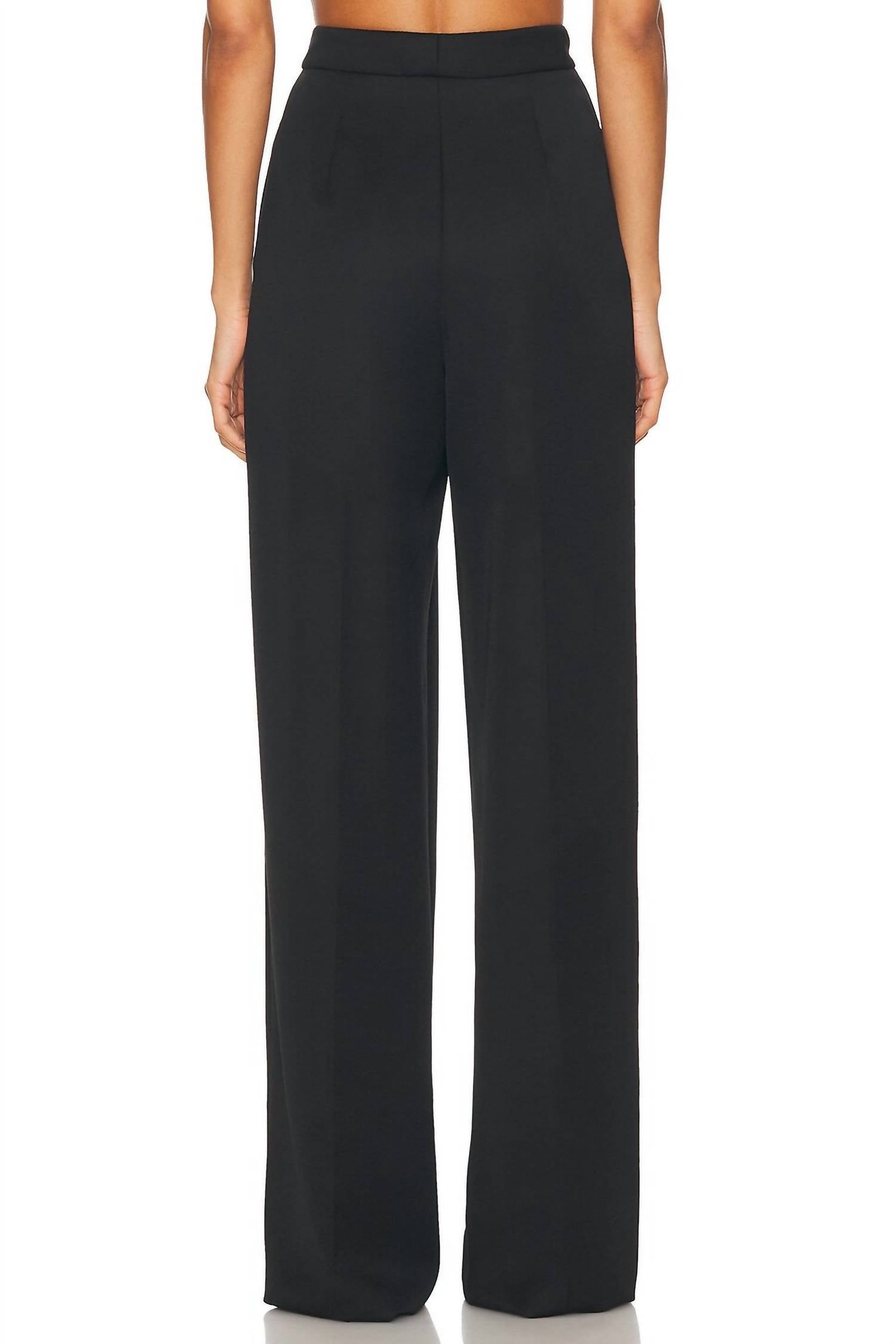 Oscar De La Renta - High Rise Wide Leg Pant