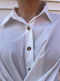 Entro - Tie Waist Shirt