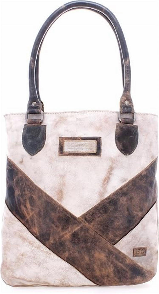 Bedstu - Italic Leather Tote Bag