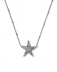 Kendra Scott - Women's Parker Starfish Metal Short Pendant Necklace