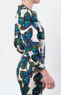 La Prestic Ouiston - Monette Butterfly Long Sleeve Shirt