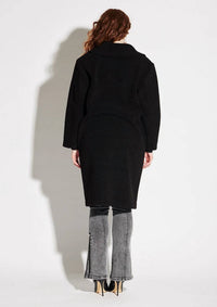 Circular Path - Fuzzy Long Coat