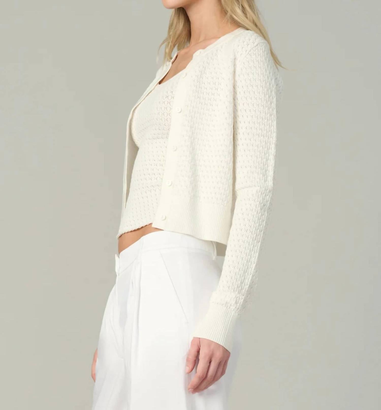 Joe'S Jeans - The Pointelle Dani Cardigan