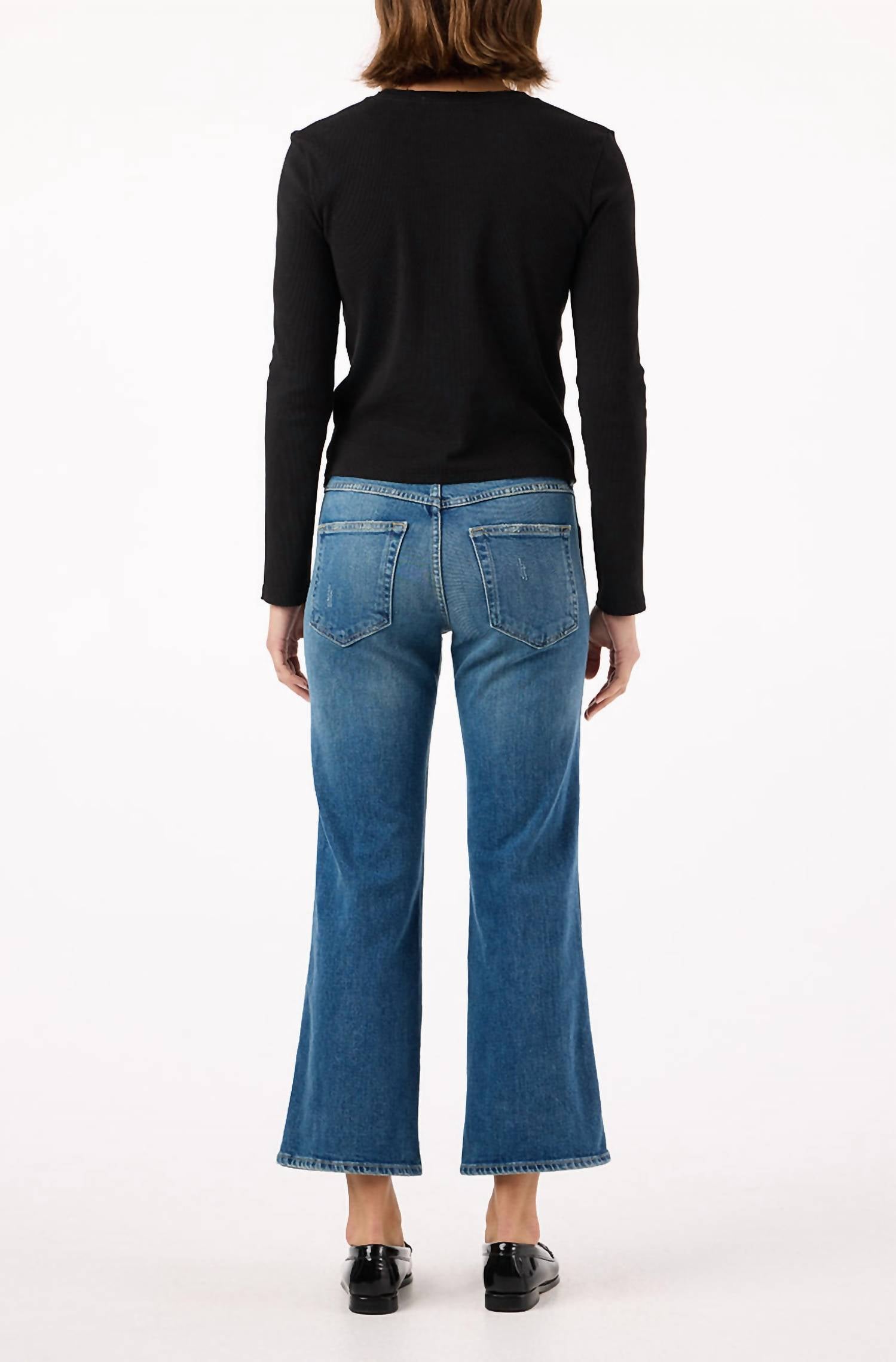Amo - Karla Crop Boot Jeans