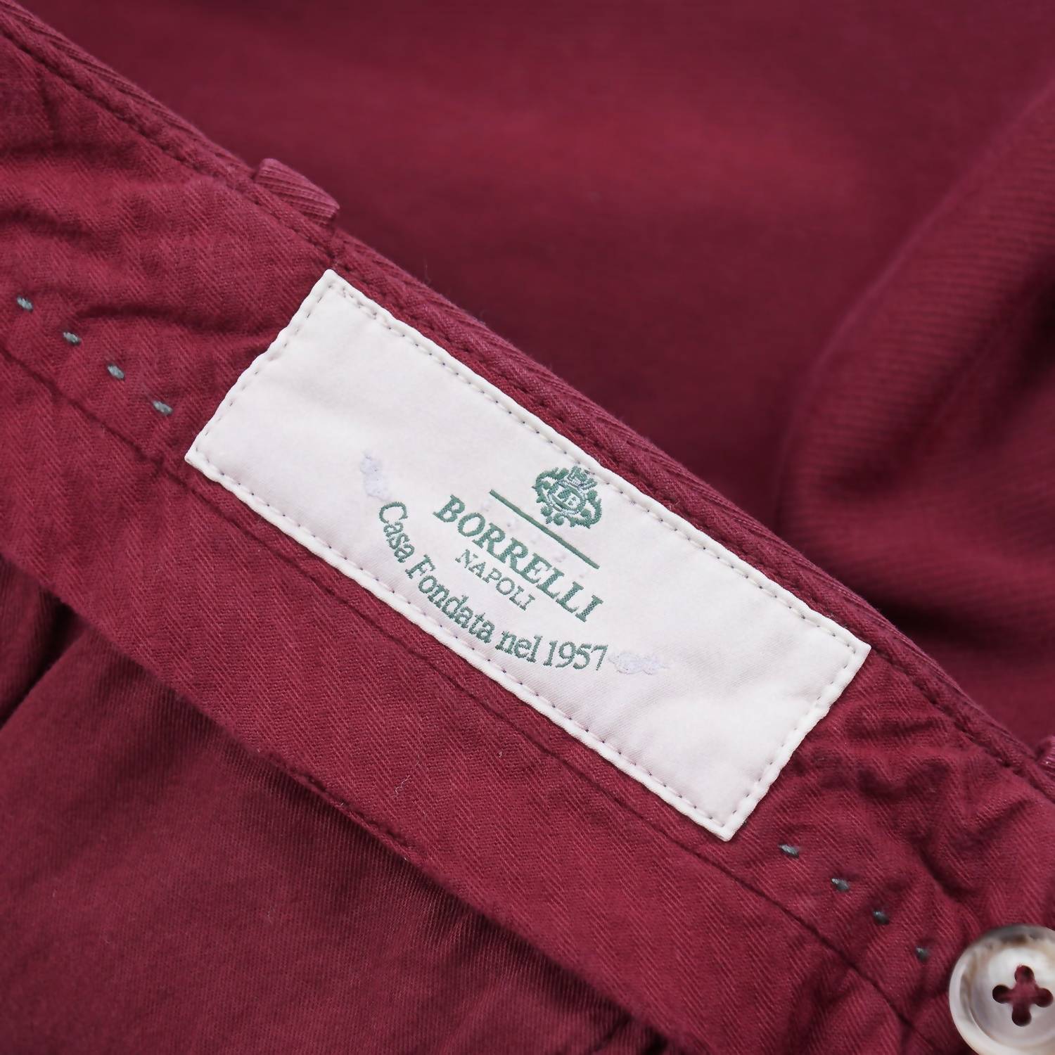 Luigi Borrelli Napoli - Men's Slim-fit Cotton Pants