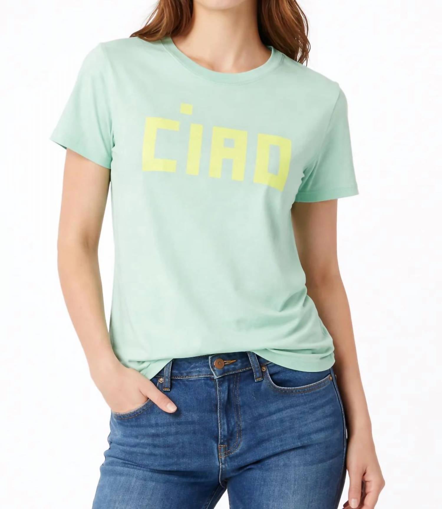 Clare V. - Classic Ciao Short Sleeve Tee
