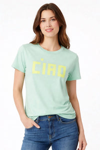 Clare V. - Classic Ciao Short Sleeve Tee