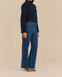 Cult Gaia - Milika Mock Neck Sweater