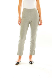 SARA CAMPBELL Flannel Sheri Pants in light grey heather - women's pants