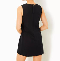 Lilly Pulitzer - Edita Embellished Stretch Dress, Noir