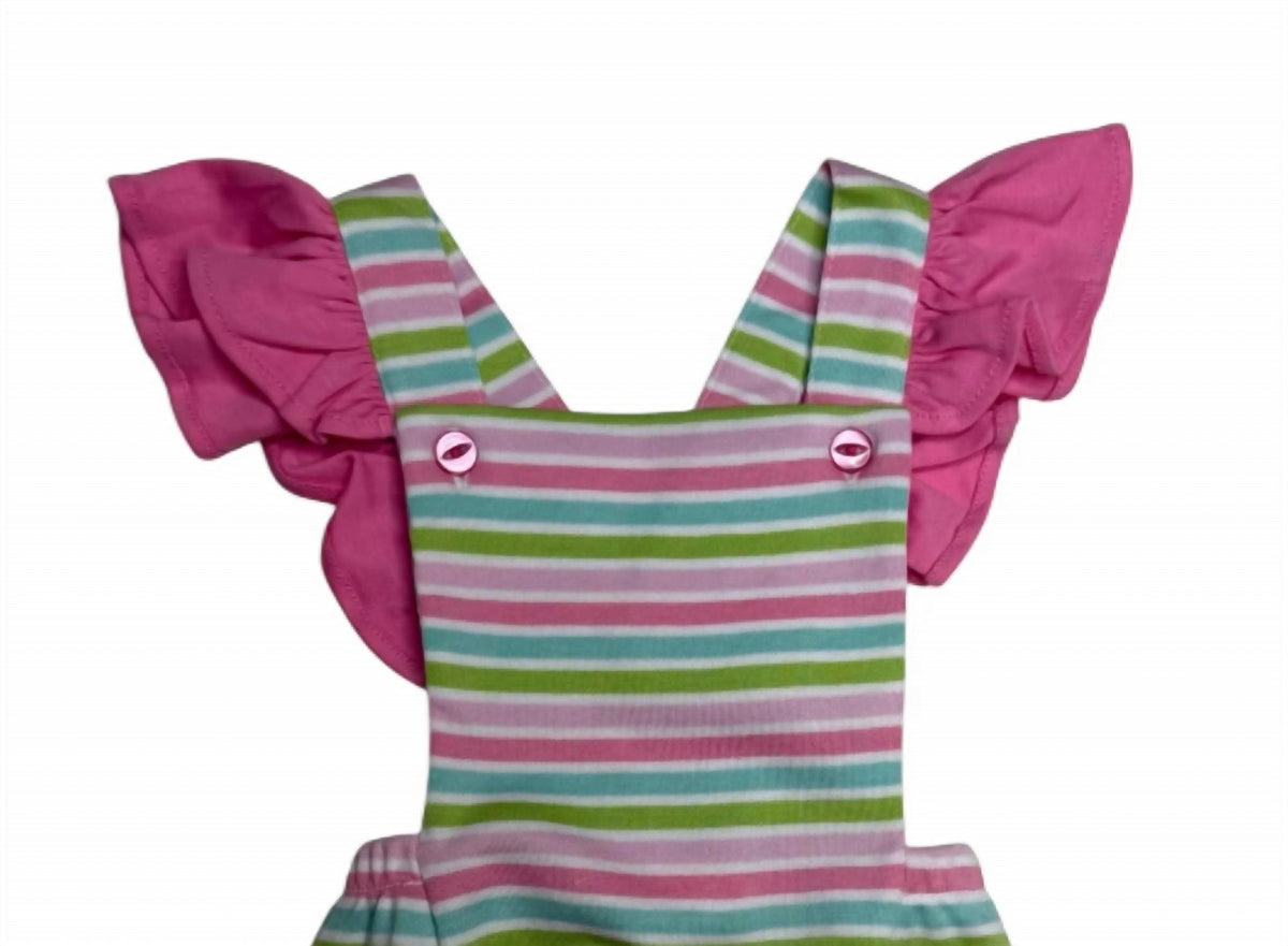 Squiggles - Girl's Sunsuit Romper