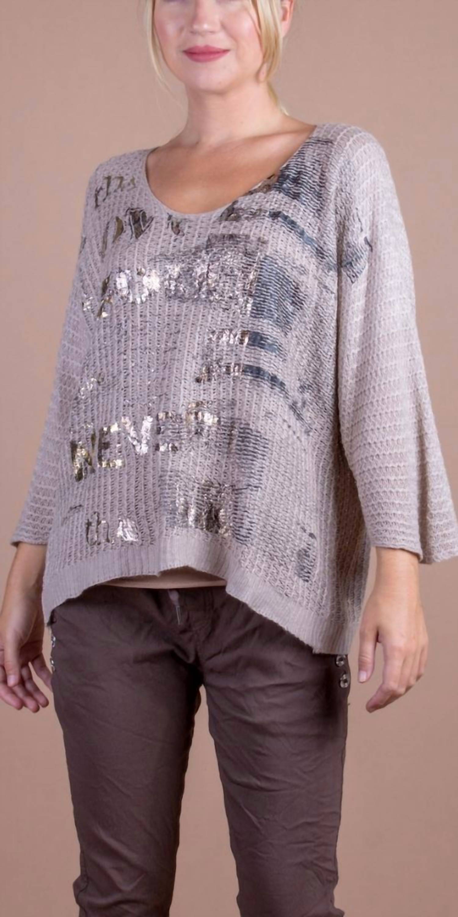 Gigi Moda - Lustro Knit Sweater