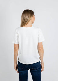 Leo & Ugo - Brianne Crew Neck Flower Top