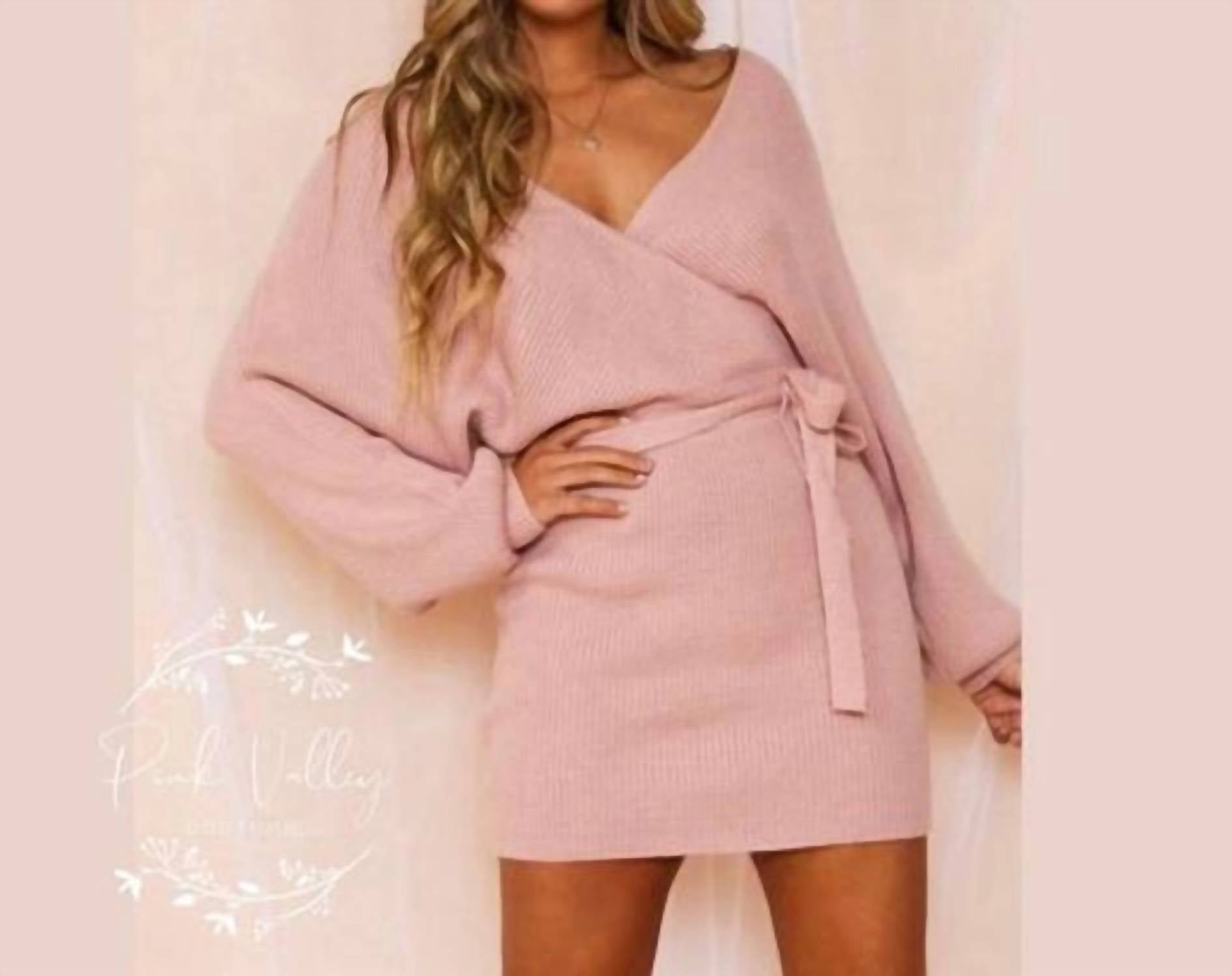 LUXE SWEATER DRESS