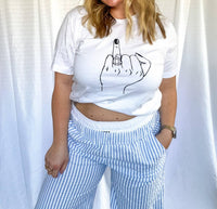 Brvo Tees - Peep The Ring Bride Short Sleeve Tee