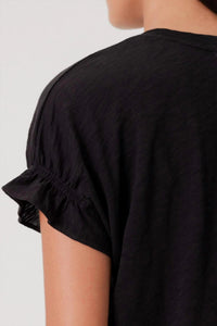 Goldie - Sweet Puff Sleeves Boxy Cut Top