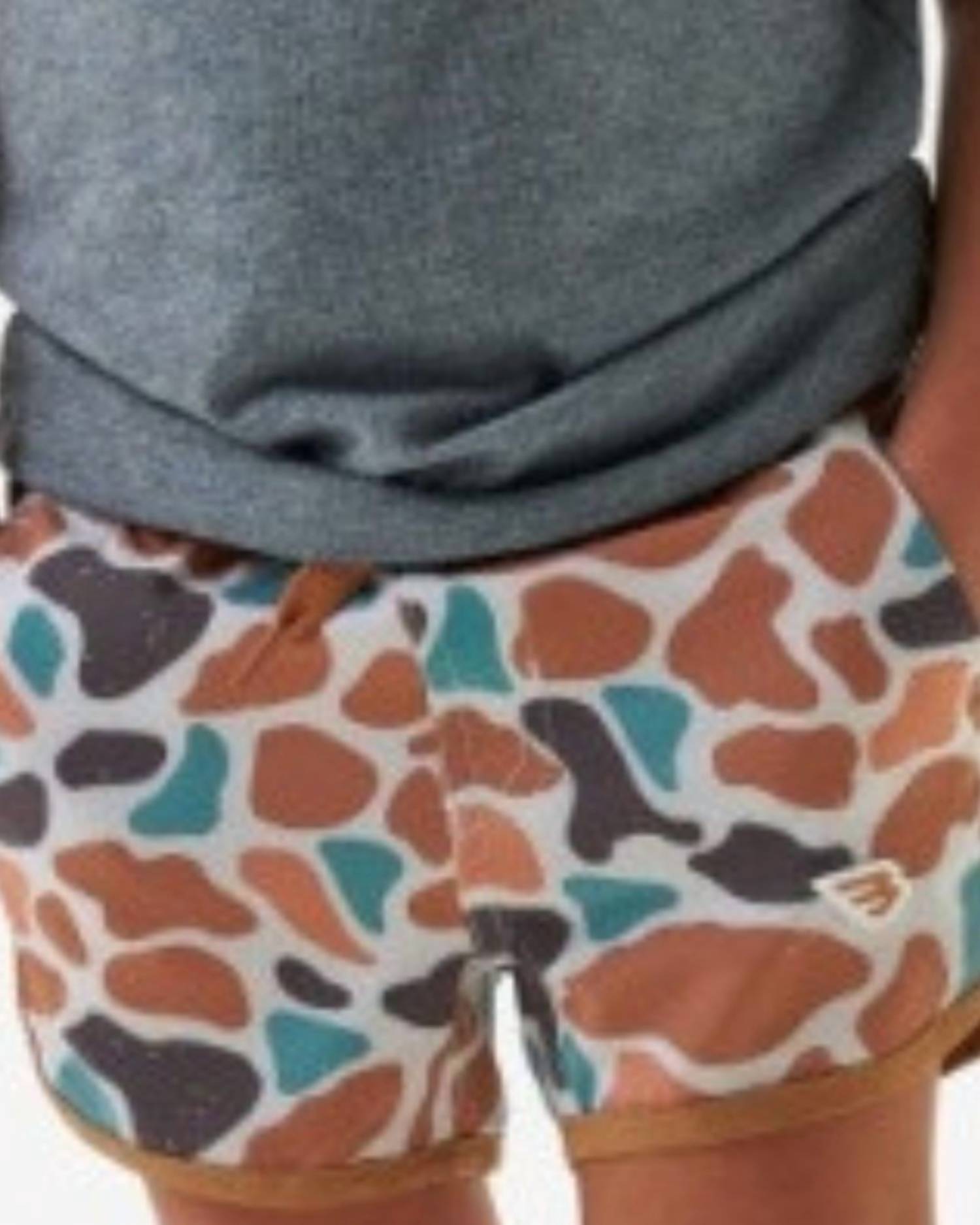 Burlebo - Kid's Print Swim Trunks