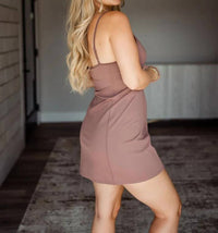 Wishlist - It's All Outlined Mini Skort Dress