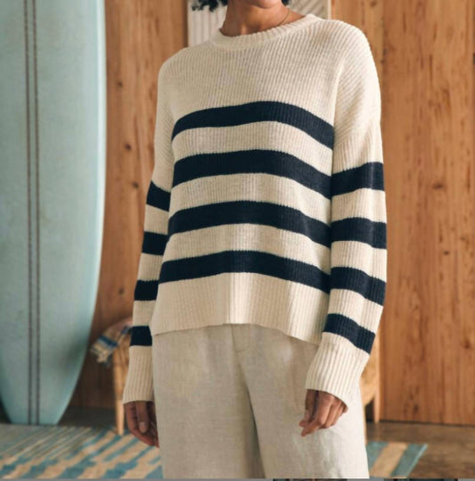 Faherty - Miramar Linen Crewneck Sweater