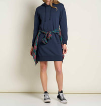 Toad&Co - Hemp Daybreaker Hooded Mini Dress