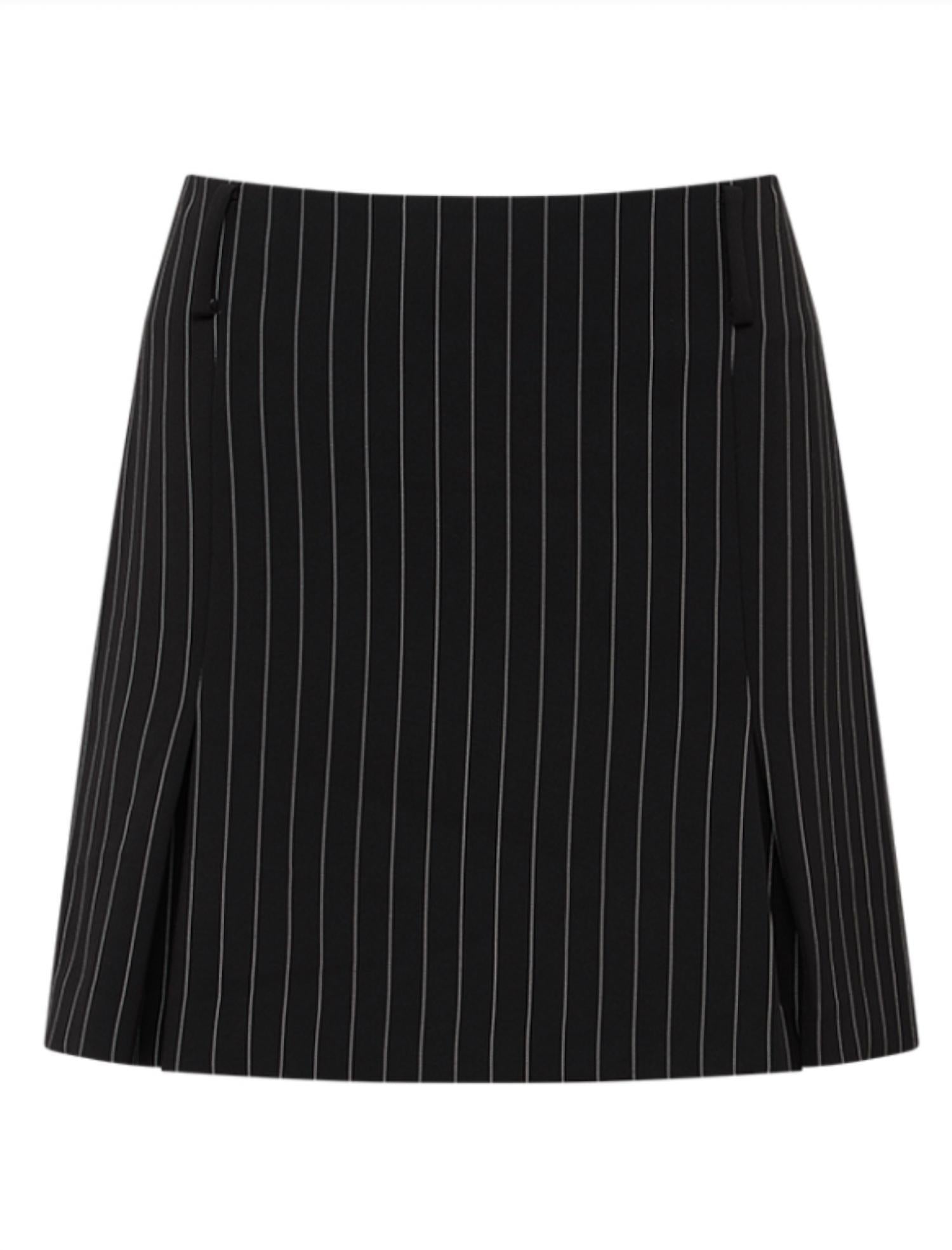 Nude Lucy - Women's Maeve Pinstripe Mini Skirt