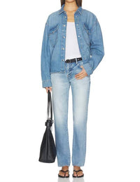 Moussy - Deland Slim Straight Leg Jeans