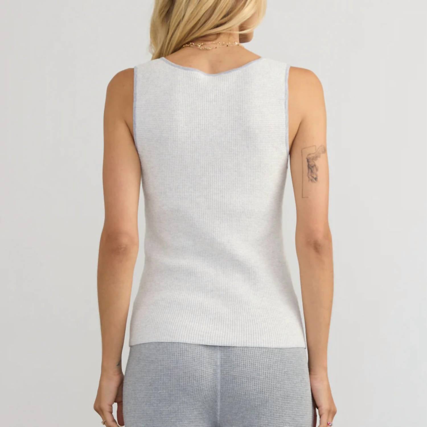 Margaret O'Leary - Jane Waffle Tank Top