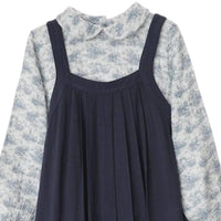 Bonjour - Girls Toile Print Shirt & Maxi Jumper