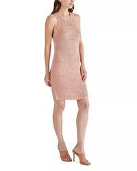 STEVE MADDEN Ronnie Sleeveless Sweater Dress in blush pink - women's dress - alternate view