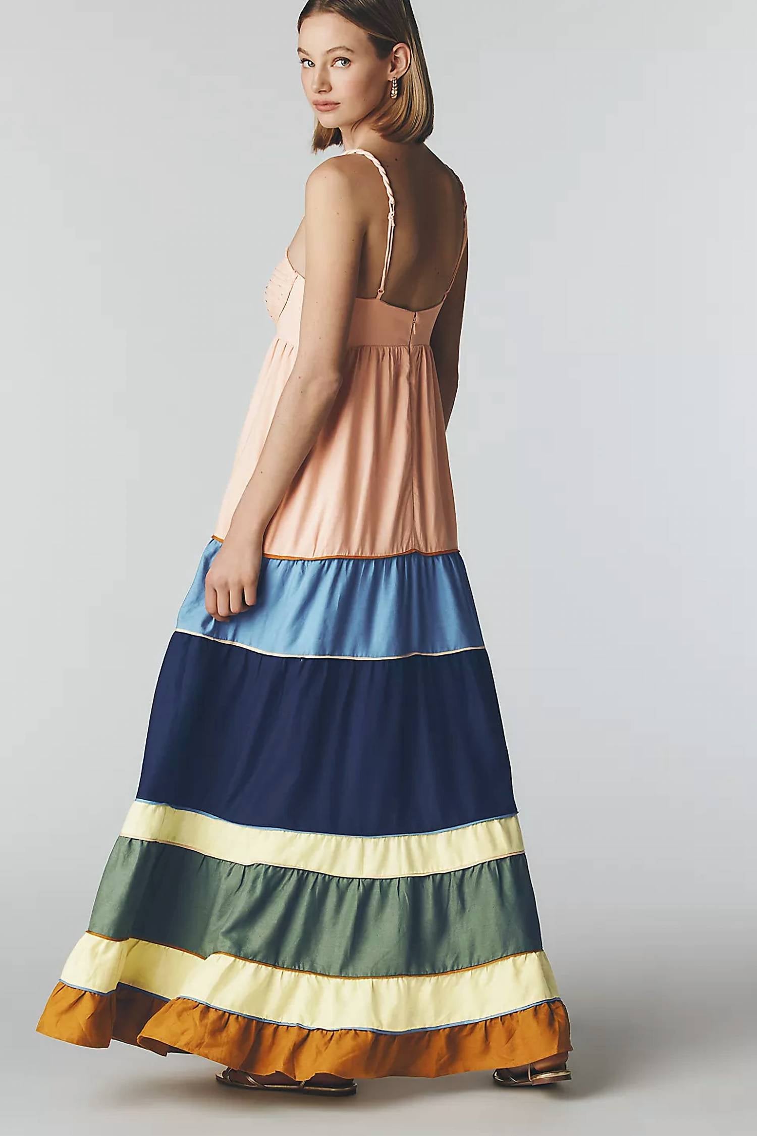 Farm Rio - Pleated Maxi Dress