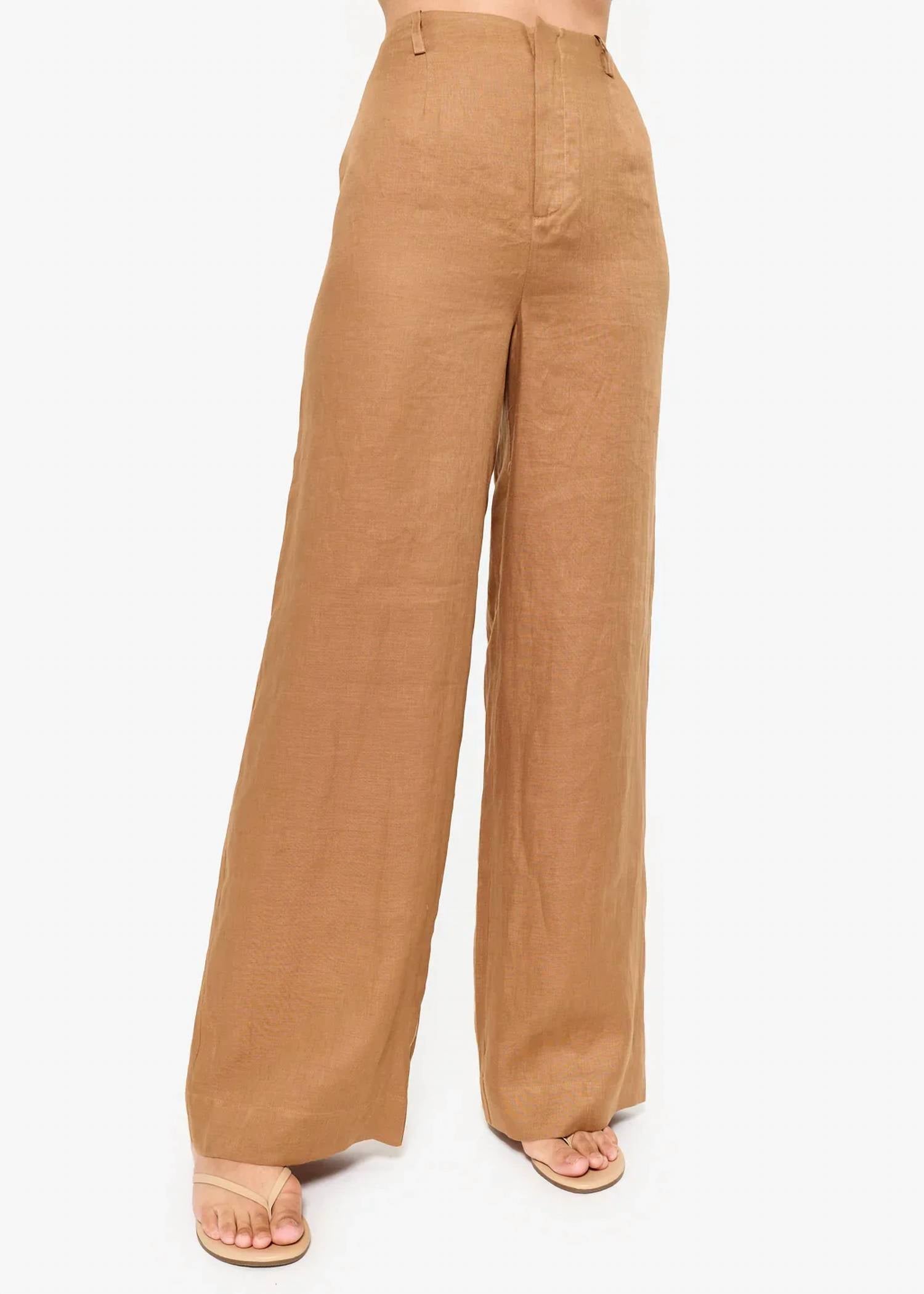 Cami Nyc - Iracemi High Rise Linen Pant