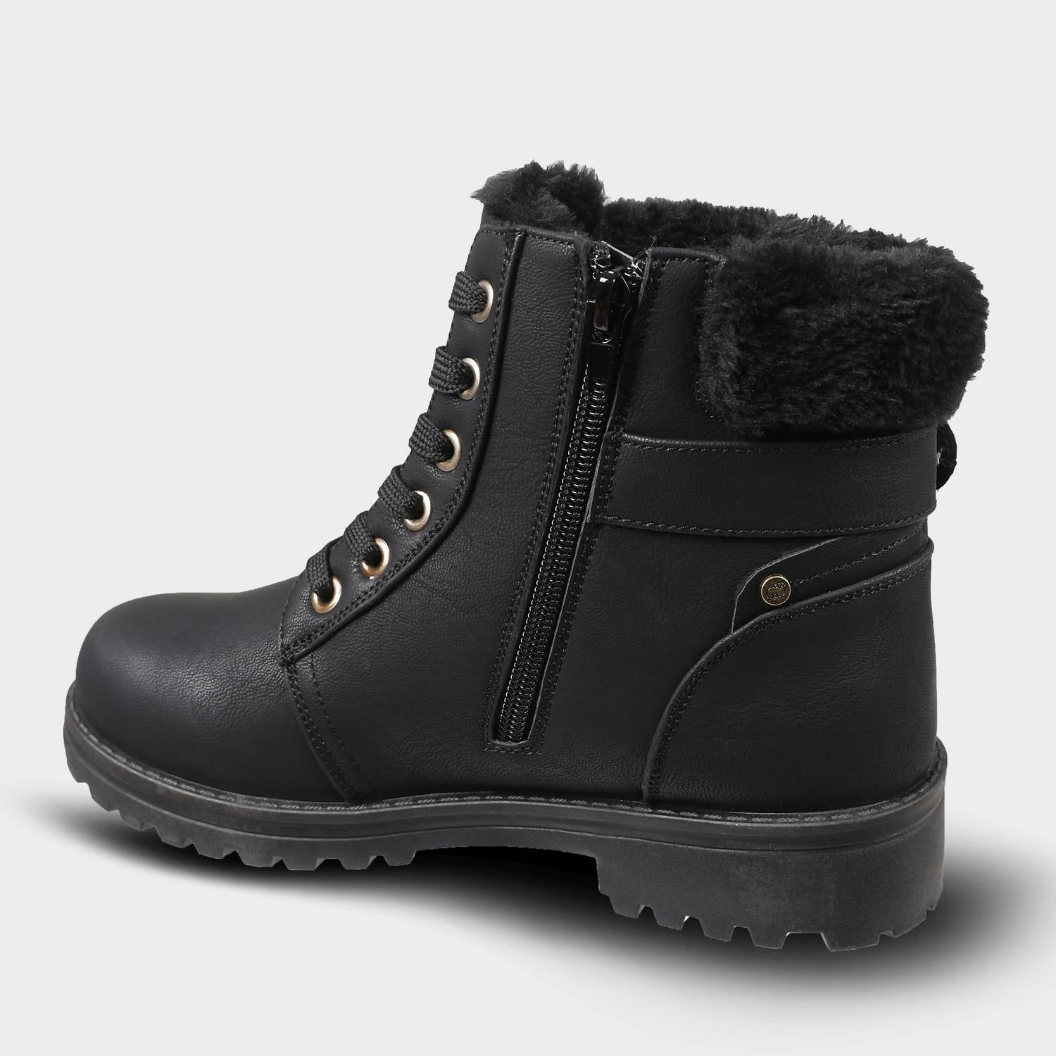 Lamo Women's Lace-up Boot in black - women's shoe - view 4