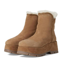 STEVE MADDEN Women's Tailor Boot in chestnut suede - women's shoe - view 4