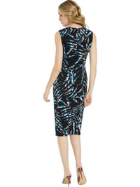 Joseph Ribkoff - PALM PRINT WRAP DRESS