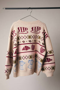 Sunday Edition Cozy Cafe Cardigan in oatmeal - women's cardigan - view 9