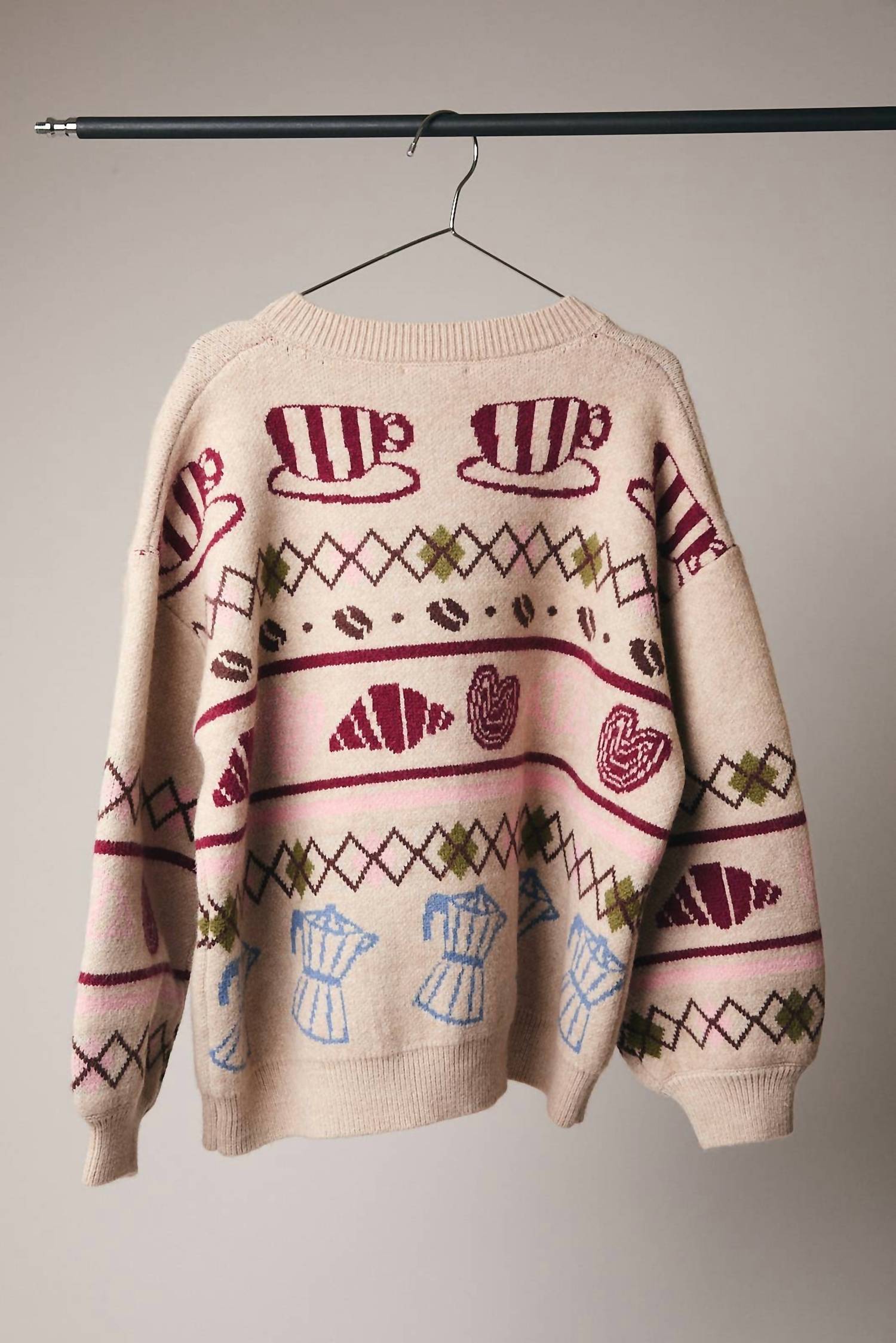 Sunday Edition Cozy Cafe Cardigan in oatmeal - women's cardigan - view 9