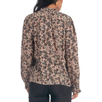 Elan - Ruffle Collar Top
