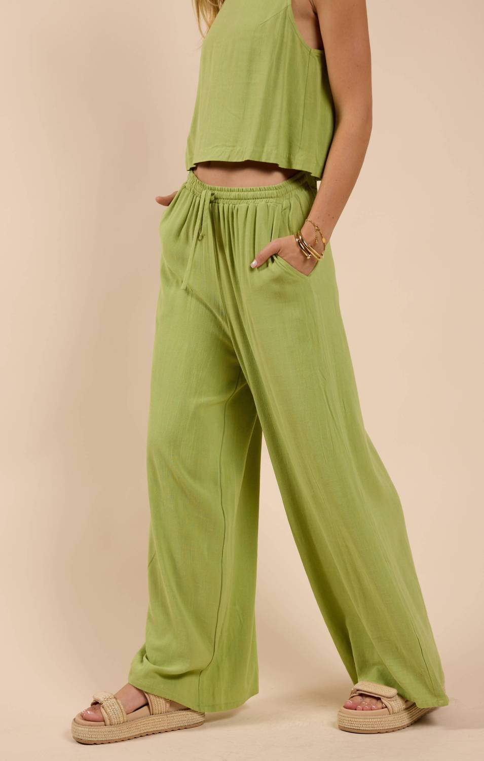 Sadie & Sage - Elastic Waist Pants